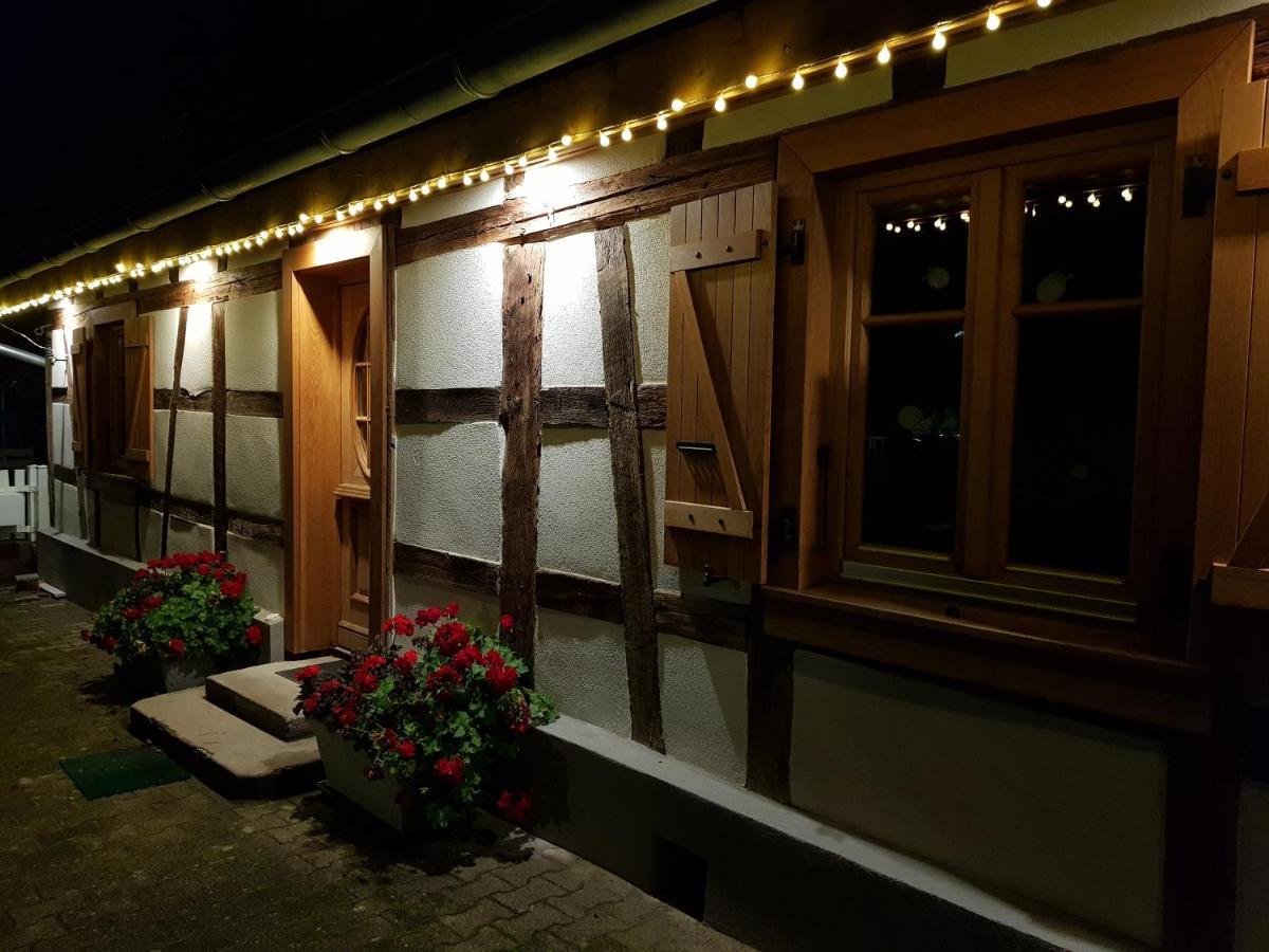 Une Maison A Colombages - Cosy, Lumineuse Et Sauna Kesseldorf Exterior foto
