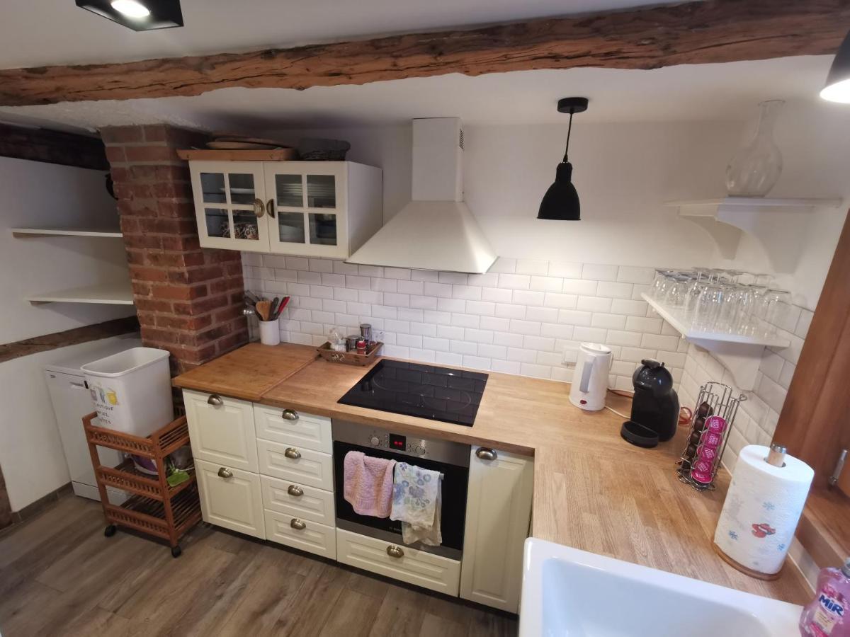 Une Maison A Colombages - Cosy, Lumineuse Et Sauna Kesseldorf Exterior foto