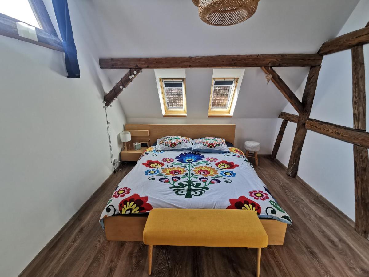 Une Maison A Colombages - Cosy, Lumineuse Et Sauna Kesseldorf Exterior foto