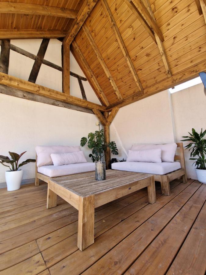 Une Maison A Colombages - Cosy, Lumineuse Et Sauna Kesseldorf Exterior foto